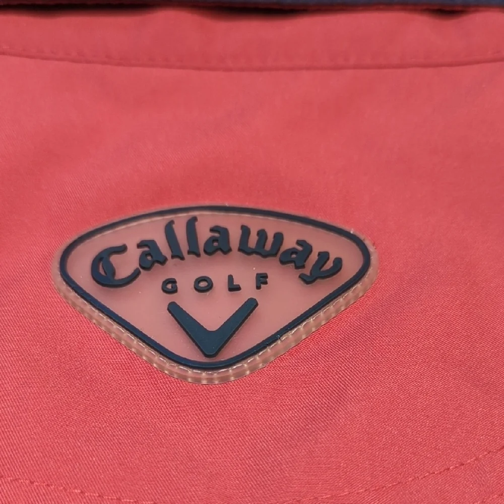 Callaway Red and Navy Windbreaker Jacket